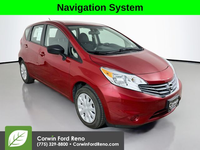 Red Brick Metallic 2015 Nissan Versa Note Hatchback Front-Wheel Drive Continuously Variable Transmission