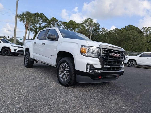 Summit White 2022 GMC Canyon Pickup Truck Four-Wheel Drive 8-Speed Automatic