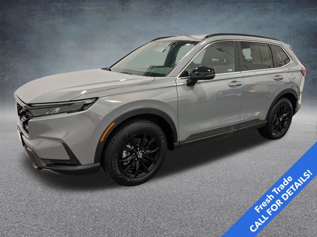 Urban Gray Pearl 2025 Honda CR-V Hybrid Sport-L AWD SUV / Crossover All-Wheel Drive Continuously Variable Transmission