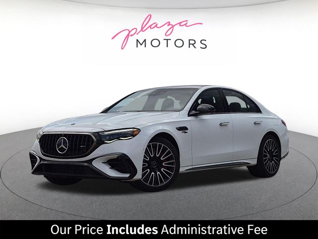 Moonlight White 2026 Mercedes-Benz E-Class Sedan All-Wheel Drive 9-Speed Automatic