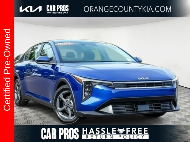 Deep Sea Blue 2025 Kia K4 Sedan Front-Wheel Drive Continuously Variable Transmission