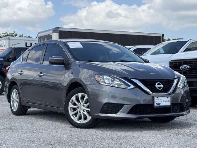 Gray (Gun Metallic) 2018 Nissan Sentra SV FWD Sedan Front-Wheel Drive Continuously Variable Transmission