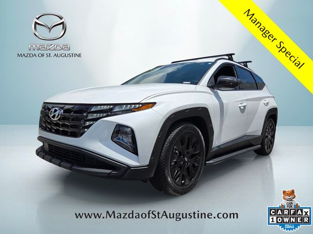 White Pearl 2024 Hyundai Tucson SUV / Crossover Front-Wheel Drive 8-Speed Automatic