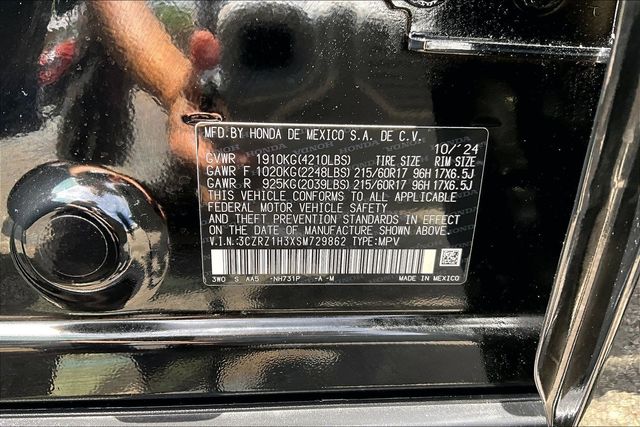 Used 2025 Honda HR-V LX 4D Sport Utility