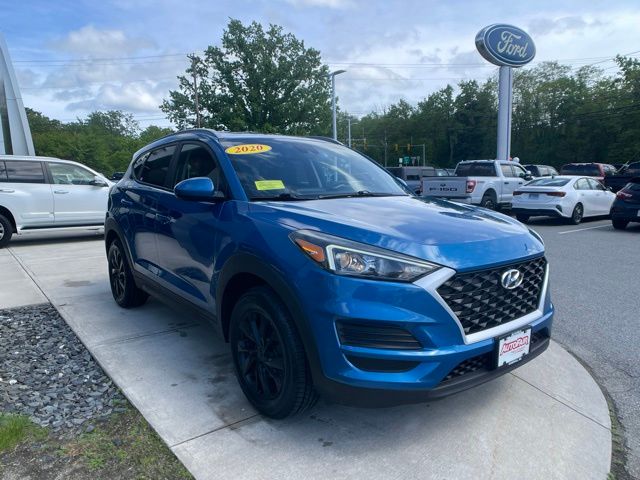 Teal (Aqua Blue) 2020 Hyundai Tucson Value AWD SUV / Crossover All-Wheel Drive 6-Speed Automatic