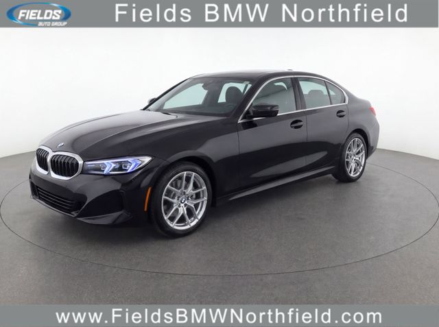 Black Sapphire Metallic 2025 BMW 3 Series 330i xDrive Sedan All-Wheel Drive 8-Speed Automatic