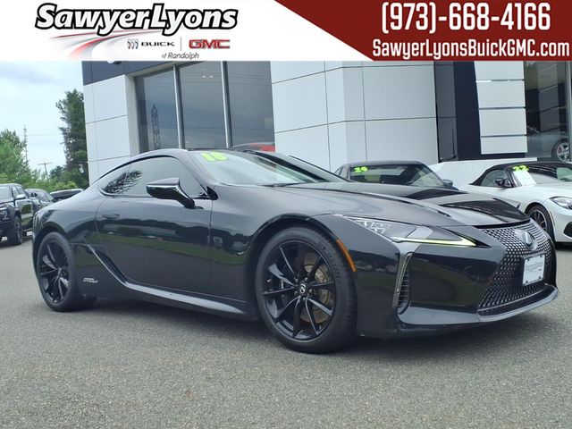 Black (Caviar) 2018 Lexus LC Hybrid Coupe Rear-Wheel Drive Continuously Variable Transmission