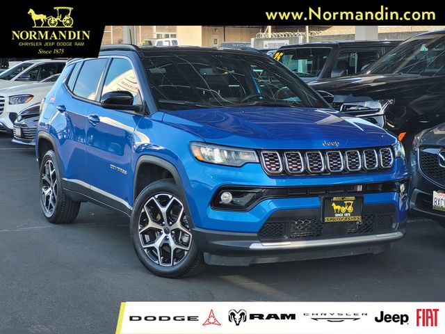 Hydro Blue Pearlcoat 2025 Jeep Compass SUV / Crossover Four-Wheel Drive 8-Speed Automatic