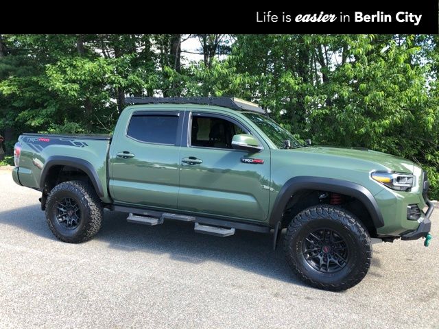 Army Green 2020 Toyota Tacoma Pickup Truck Four-Wheel Drive 6-Speed Automatic