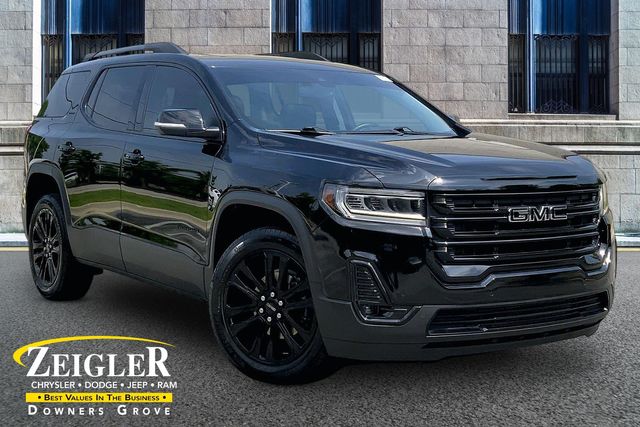 Black (Ebony Twilight Metallic) 2023 GMC Acadia SUV / Crossover Front-Wheel Drive 9-Speed Automatic