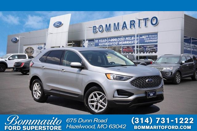 Silver Metallic 2024 Ford Edge SUV / Crossover All-Wheel Drive 8-Speed Automatic