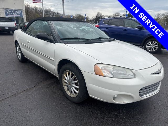 Stone White Clearcoat 2002 Chrysler Sebring LXi Convertible FWD Convertible Front-Wheel Drive 4-Speed Automatic