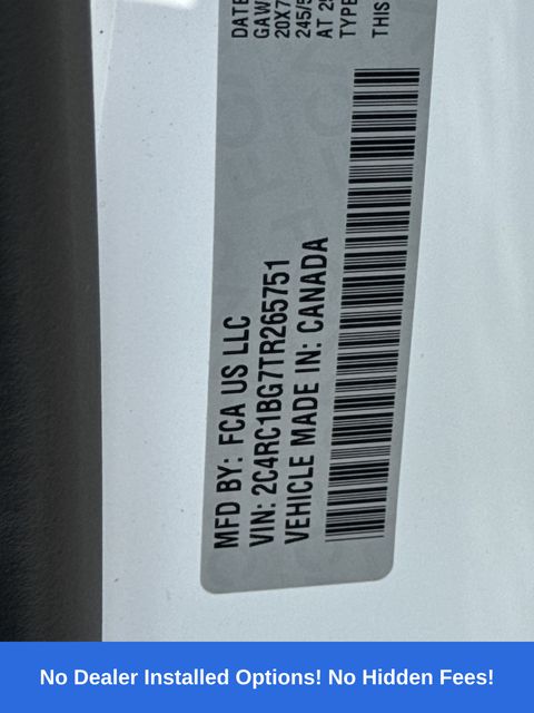 2026 Chrysler Pacifica Select White at Bayway Chrysler Dodge Jeep Ram