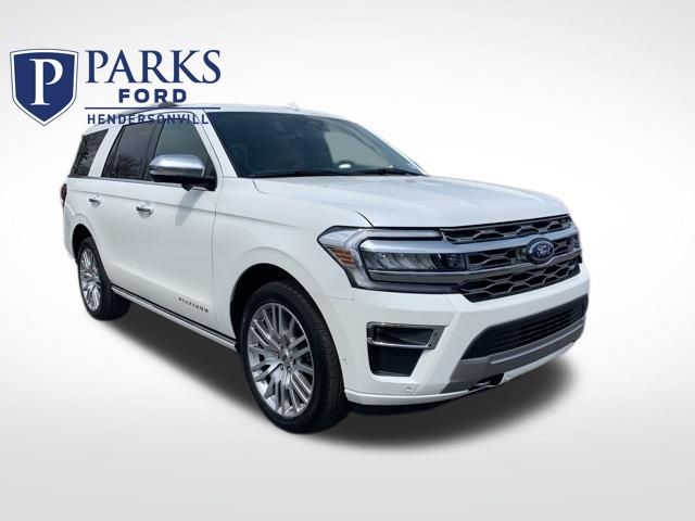 Star White Metallic Tri-Coat 2024 Ford Expedition Platinum 4WD SUV / Crossover Four-Wheel Drive Automatic