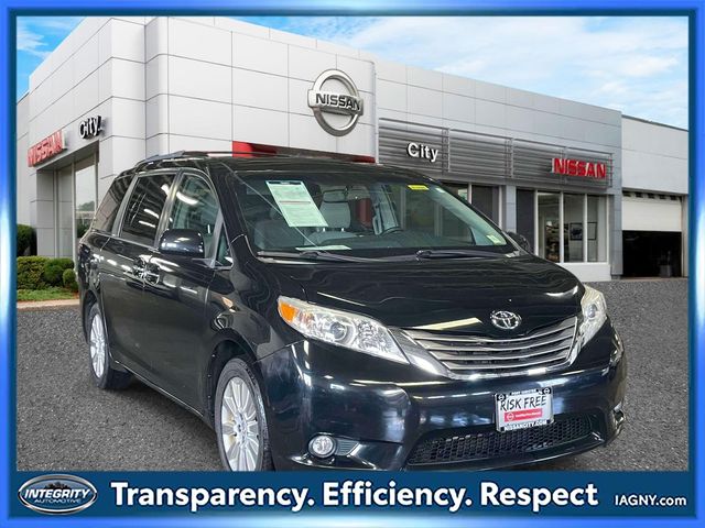 Predawn Gray Mica 2015 Toyota Sienna XLE 7-Passenger AWD Minivan All-Wheel Drive 6-Speed Automatic Overdrive