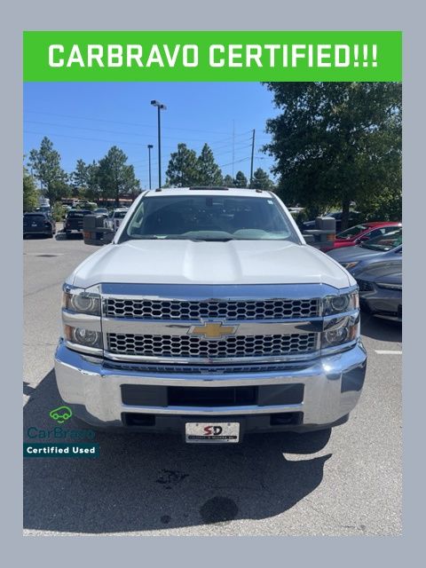 Summit White 2019 Chevrolet Silverado 3500HD Pickup Truck Four-Wheel Drive 6-Speed Automatic Overdrive