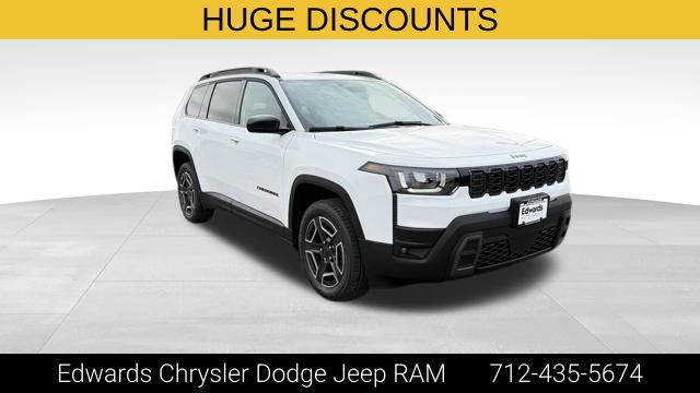 Bright White Clearcoat 2026 Jeep Cherokee Laredo 4WD SUV / Crossover Four-Wheel Drive Continuously Variable Transmission