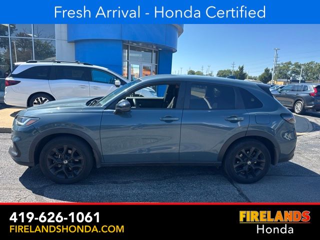 Nordic Forest Pearl 2024 Honda HR-V SUV / Crossover All-Wheel Drive Continuously Variable Transmission