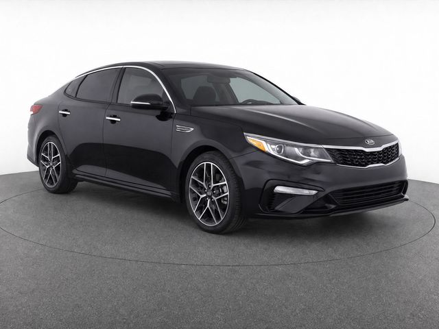 Ebony Black 2020 Kia Optima Sedan 6-Speed Automatic