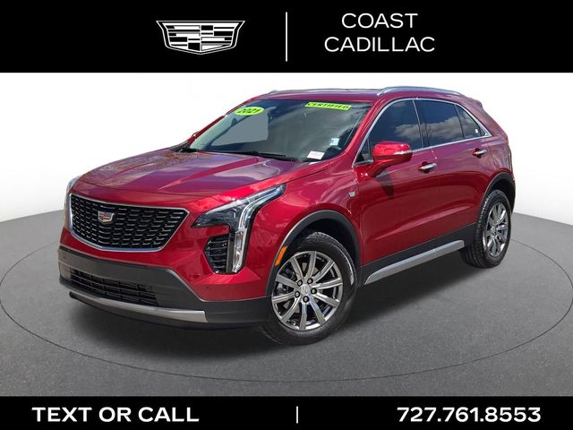 Infrared Tintcoat 2021 Cadillac XT4 Premium Luxury FWD SUV / Crossover Front-Wheel Drive 9-Speed Automatic