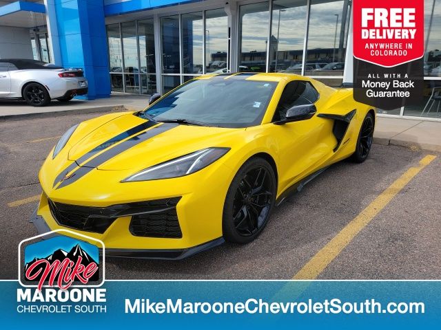 Competition Yellow Tintcoat Metallic 2025 Chevrolet Corvette Convertible Rear-Wheel Drive 8-Speed Dual Clutch