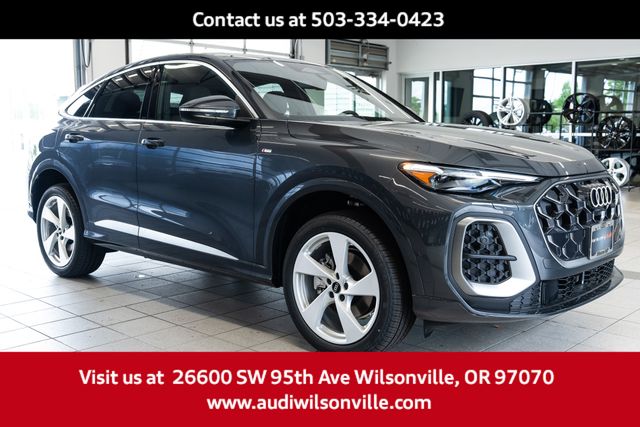 Gray 2026 Audi Q5 Sportback Sedan All-Wheel Drive 7-Speed Automatic