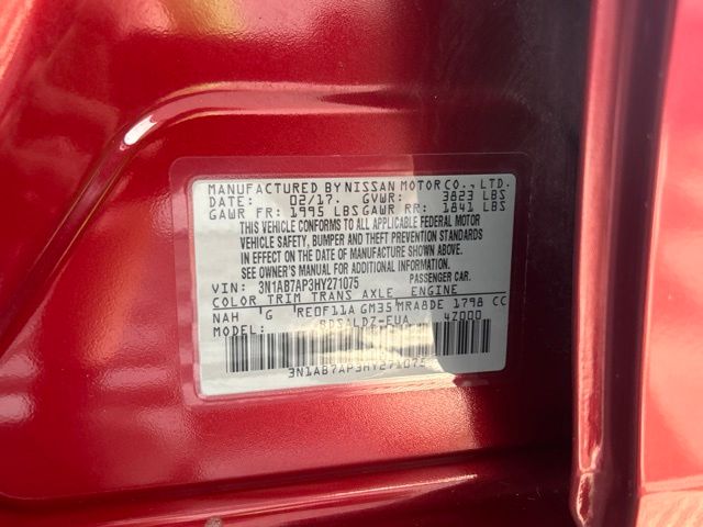 Used 2017 Nissan Sentra Sedan