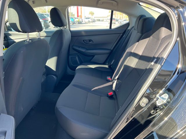 2025 Super Black Nissan Sentra S FWD Sedan
