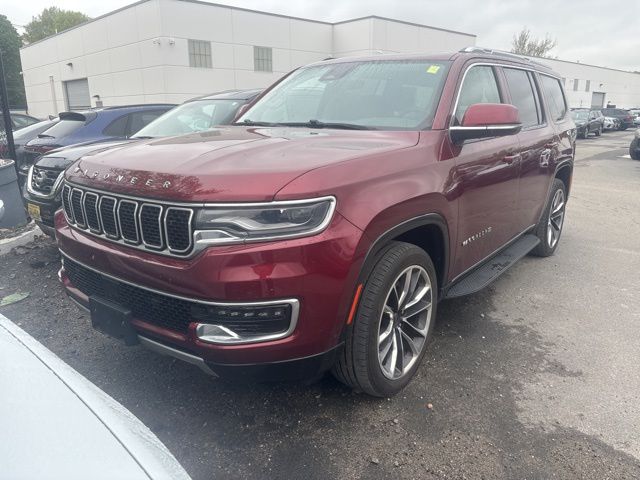 Velvet Red Pearlcoat 2022 Jeep Wagoneer Series II 4WD SUV / Crossover Four-Wheel Drive 8-Speed Automatic