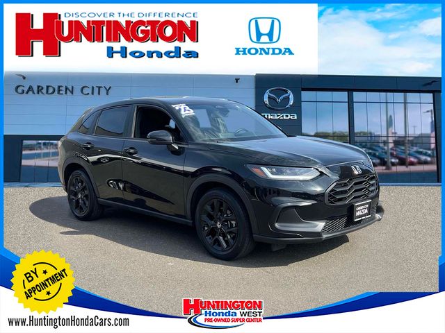 Black 2023 Honda HR-V Sport AWD SUV / Crossover All-Wheel Drive Continuously Variable Transmission