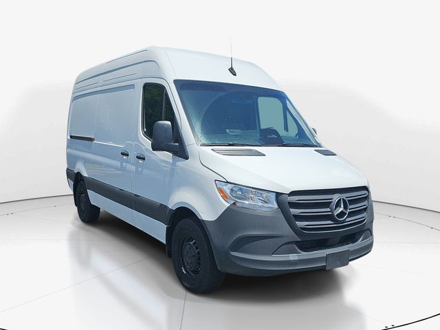 Arctic White 2025 Mercedes-Benz Sprinter Cargo Van Rear-Wheel Drive 9-Speed Automatic