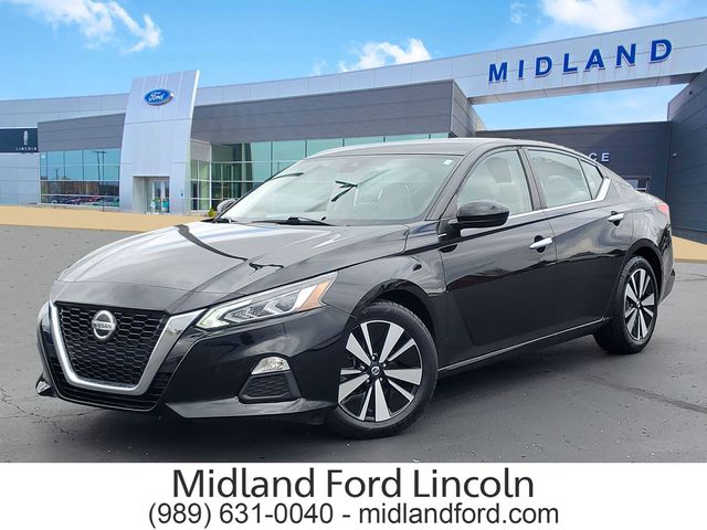 Super Black Clearcoat 2021 Nissan Altima 2.5 SV FWD Sedan Front-Wheel Drive Continuously Variable Transmission