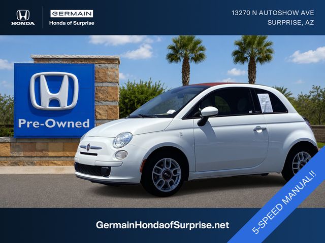  2015 FIAT 500 Pop Convertible   
