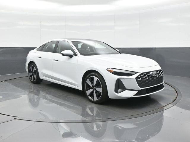 Glacier White Metallic 2025 Audi A5 Sedan All-Wheel Drive 7-Speed Automatic