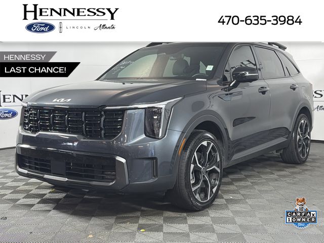Gray 2024 Kia Sorento SUV / Crossover All-Wheel Drive 8-Speed Dual Clutch