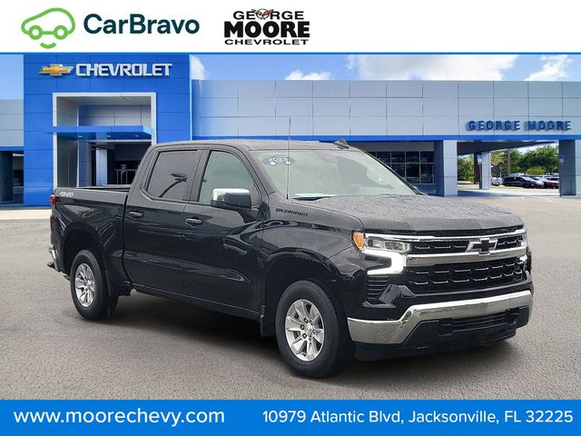 Black 2023 Chevrolet Silverado 1500 Pickup Truck Four-Wheel Drive Automatic