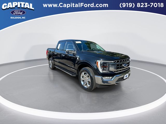 Used 2021 Black Ford Lariat image 2