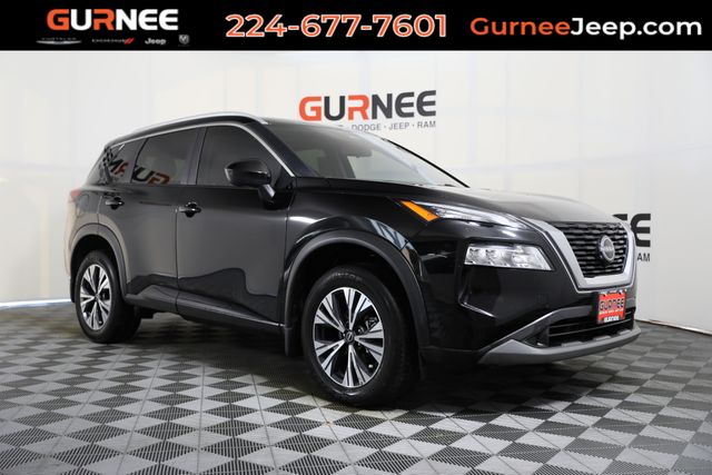 Super Black 2023 Nissan Rogue SV AWD SUV / Crossover All-Wheel Drive Continuously Variable Transmission