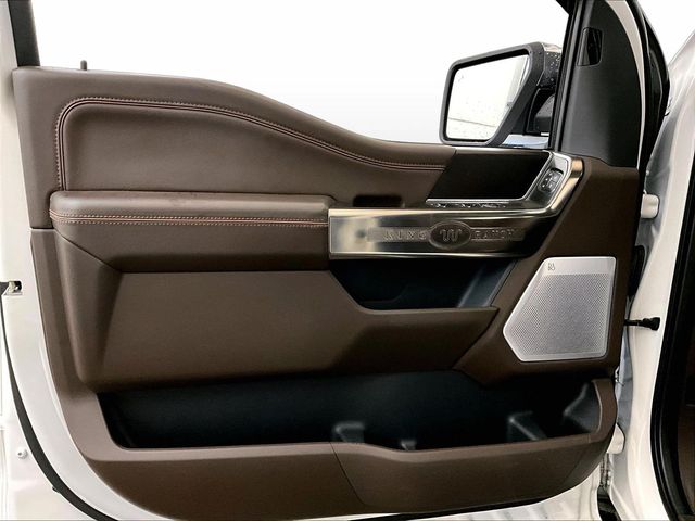 2022 Ford F-150 King Ranch White at Phil Fitts Ford