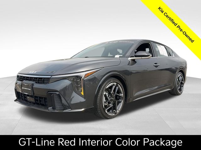 Interstellar Gray 2025 Kia K4 Sedan Front-Wheel Drive Continuously Variable Transmission