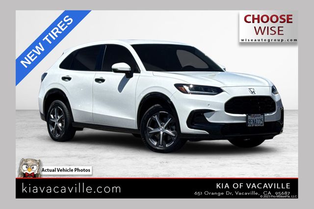 White 2023 Honda HR-V SUV / Crossover Front-Wheel Drive Continuously Variable Transmission