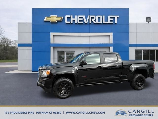 Onyx Black 2021 GMC Canyon AT4 Crew Cab 4WD with Leather Pickup Truck Four-Wheel Drive 8-Speed Automatic
