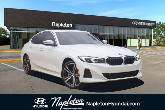 Alpine White 2024 BMW 3 Series Sedan All-Wheel Drive 8-Speed Automatic