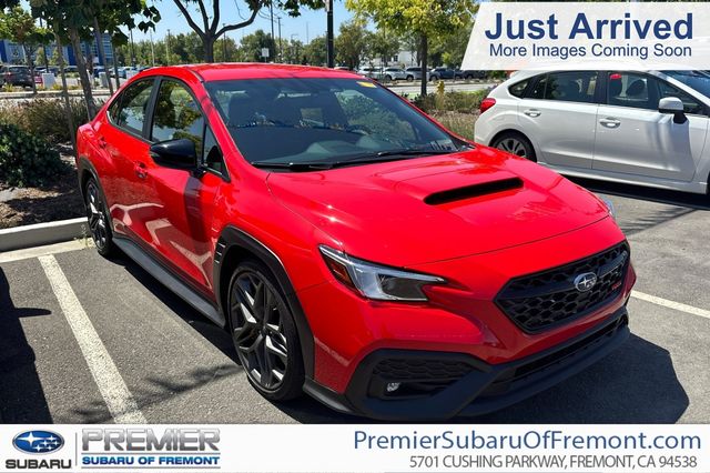 Ignition Red 2025 Subaru WRX Sedan All-Wheel Drive 6-Speed Manual