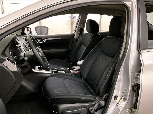 2019 Nissan Sentra SV Silver at Subaru and VW of Moon Township