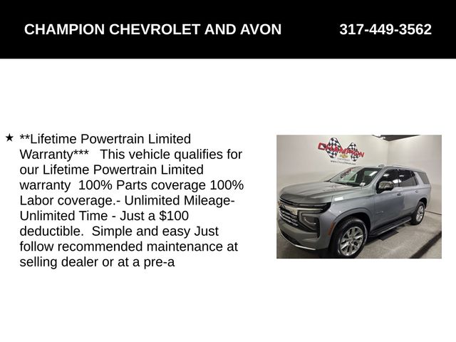 2025 Chevrolet Tahoe Premier photo