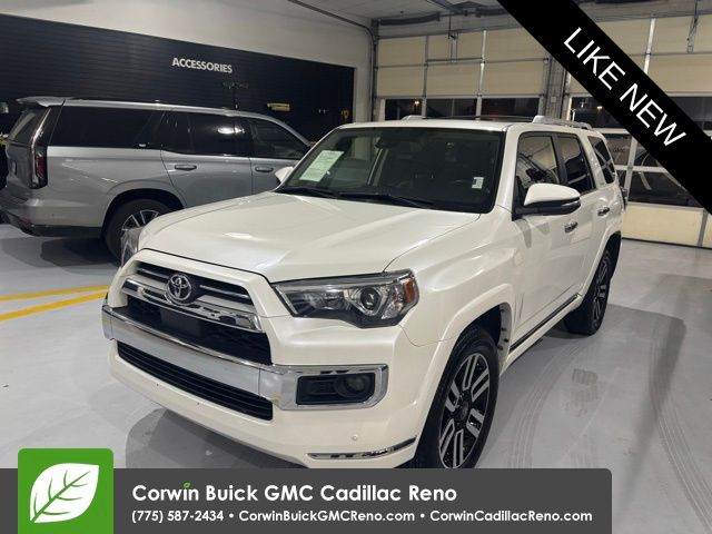 White 2021 Toyota 4Runner Limited 4WD SUV / Crossover All-Wheel Drive 5-Speed Automatic Overdrive