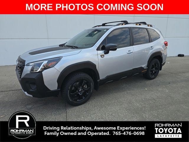 Ice Silver Metallic 2024 Subaru Forester Wilderness Crossover AWD SUV / Crossover All-Wheel Drive Continuously Variable Transmission