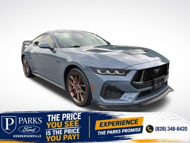 Vapor Blue Metallic 2025 Ford Mustang Coupe Rear-Wheel Drive Automatic