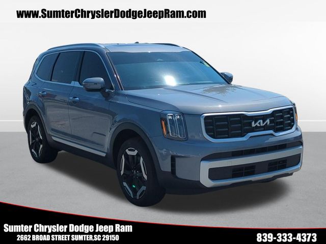 Everlasting Silver 2024 Kia Telluride SUV / Crossover Front-Wheel Drive 8-Speed Automatic